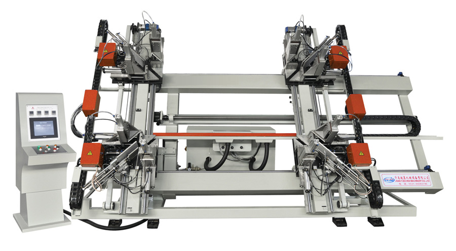 塑料門窗立式數控四角焊接機