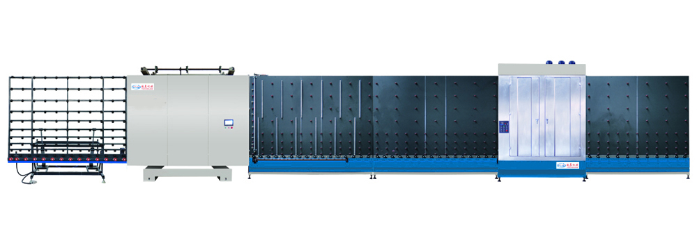 立式全（quán）自動中空玻璃生產線（板內合片）